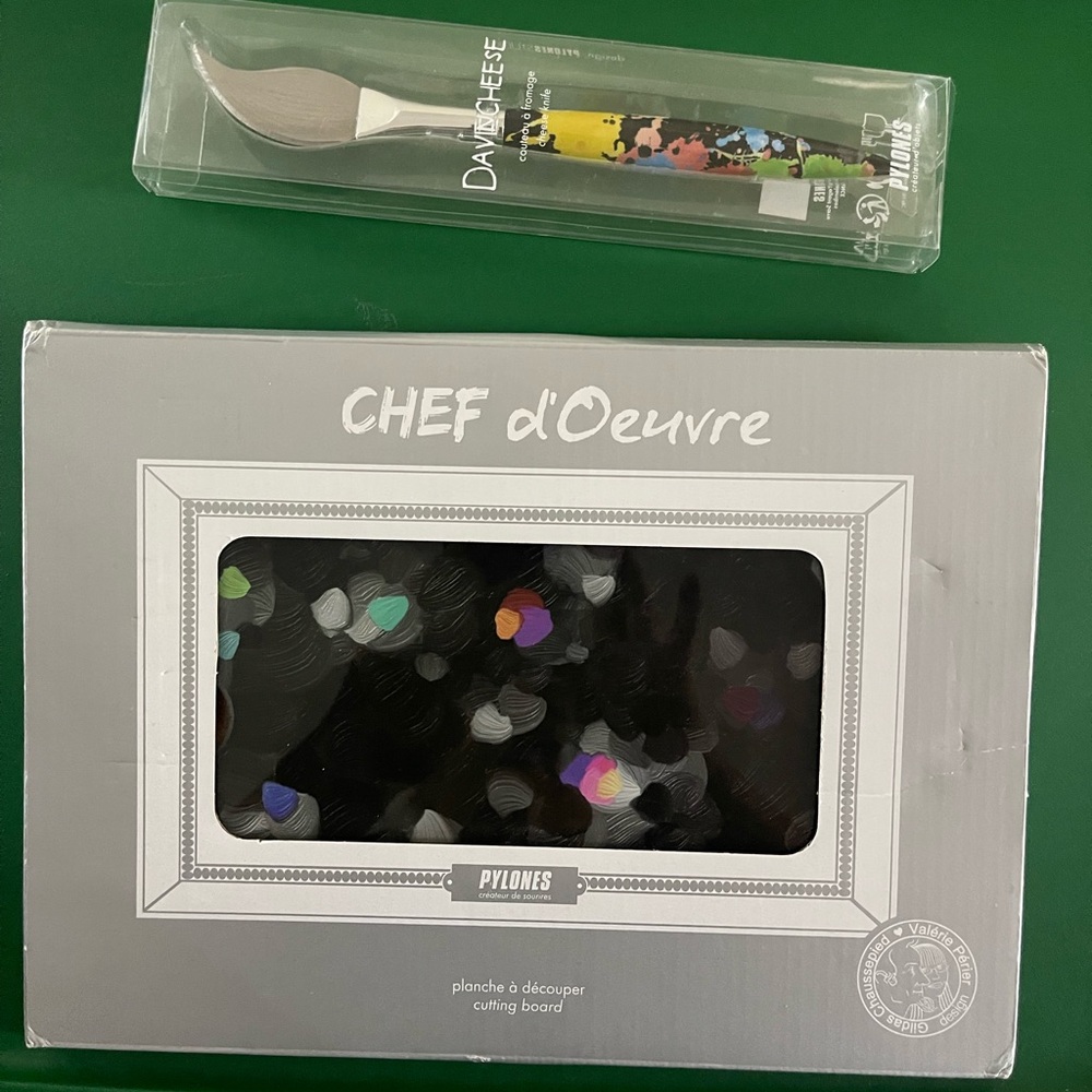 Chef d'Oeuvre Multicolor Cheese Knife